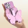 Butterfly Phone Stand with 360 & Adjustable Height Degree Rotation Desktop Holder for Smartphones Tablets Foldable