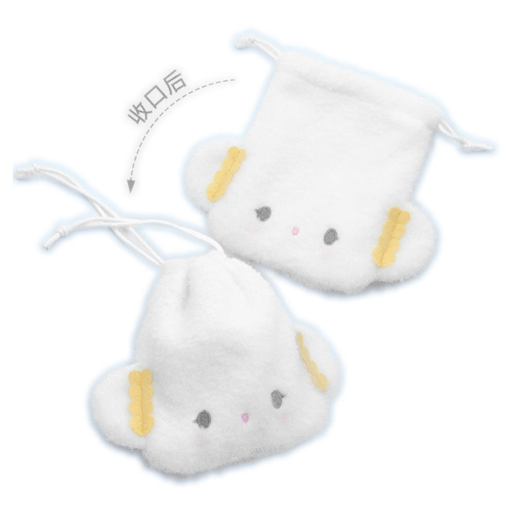 Genuine Hello Kitty Kuromi Melody Cogimyun Plush Drawstring Bag Kawaii Coin Purse Store Small Objects Girl Birthday Gift