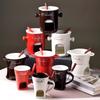 Neue Keramik Schokoladen-Warmhalte-Schale Tasse mit Gabel Kerzenhalter Schmelz-Schokoladen-Tasse Geschirr Kreative Haushalts-Trinkgefäße
