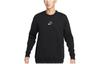 Nike Sweatshirts Men's Black Crew Neck Thickened Regular FB8969-010