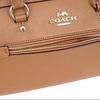 Coach Brooke 30 Solid Color Gold Letter Logo Plaque Hardware Leather Tote Crossbody Shoulder Bag Large Women Bags Cognac 25397-IMLQD