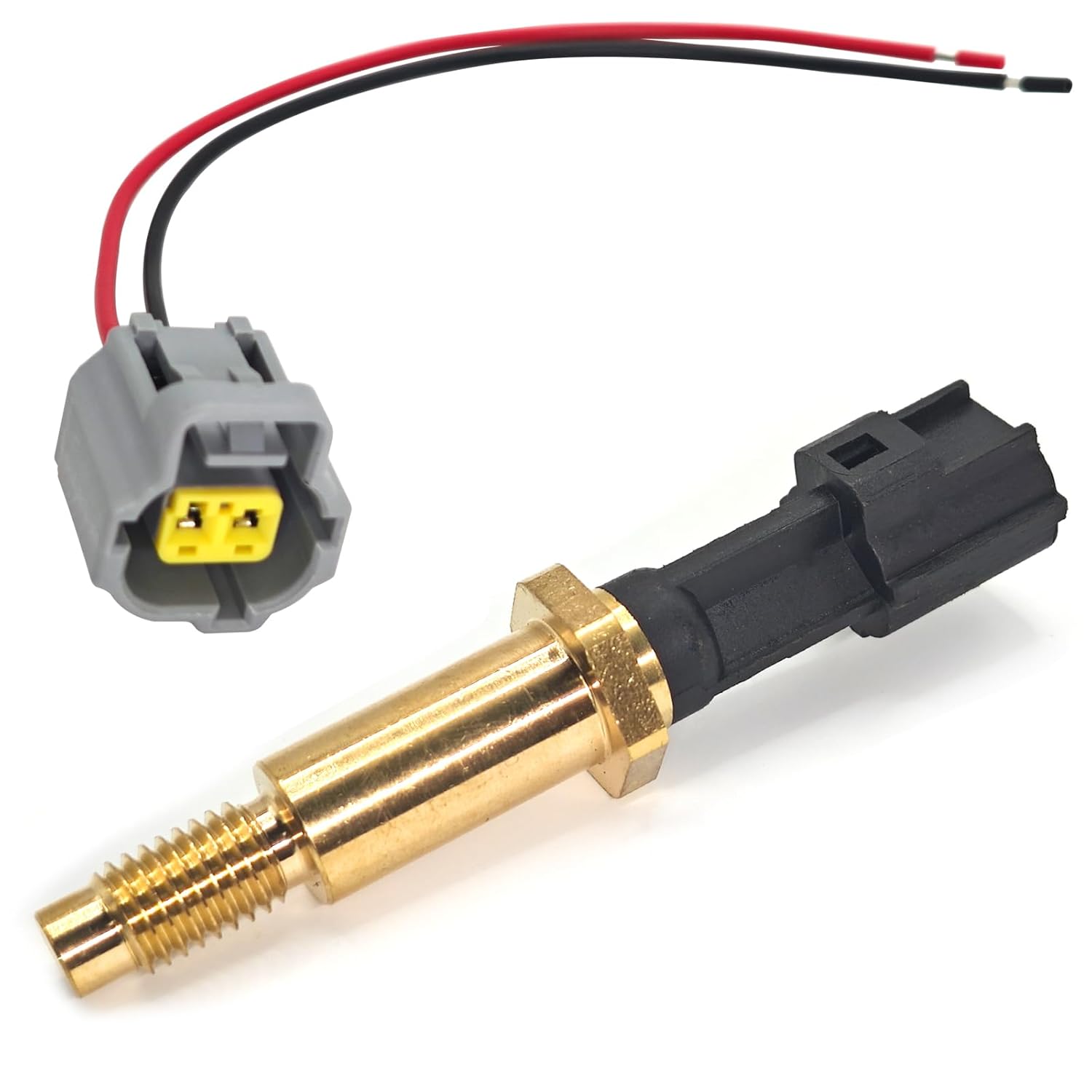 Cylinder Head Temperature Sensor 8S4Z6G004A with Connector Pigtail Harness - High-Performance Engine Temperature Sensor for Ford & Mercury Vehicles