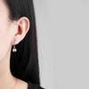 Exquisite Small Round Bead Huggie Earrings Minimalist Elegant Design Delicate Studs For Women Daily Wear Jewelry