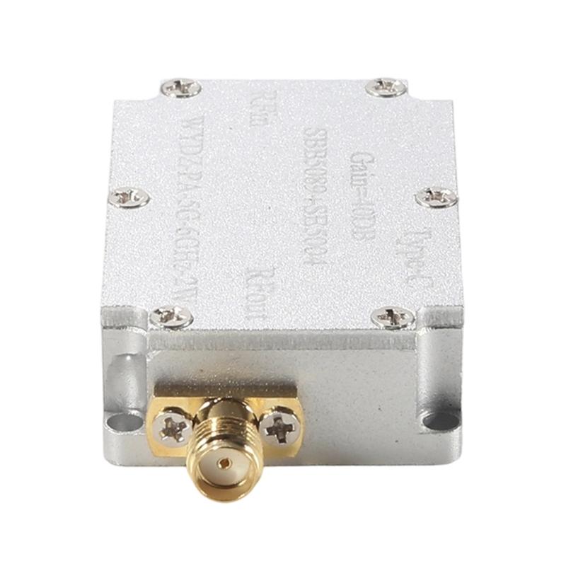 High Flatness Amplifier 5.8GHz 2W 33dBm Signal Drive Receiver Low Noise Amplifier for Radio Accessories