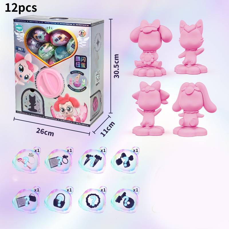 Nailong Catch Teenieping Egg Twist Machine Toy Blind Box Doll Present Birthday