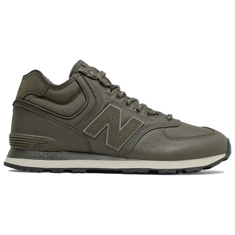 New Balance 574 Series Casual Mid-Top Běžecké boty Dámské tenisky Olivově zelená MH574BG1