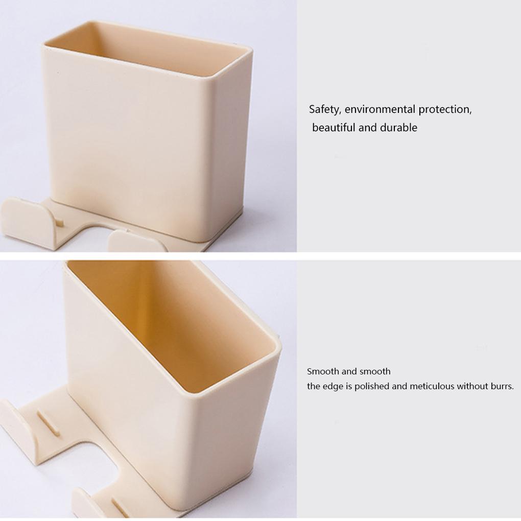Mobile Phone Holder Smartphone Hanging Storage Rack Wall Mounted Remote Control Organizer Stand