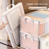 Waterproof Transparent Mesh Storage Box with Lid for Clothes and Pants - Dustproof, Moistureproof, Foldable Closet Organizer