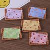 Sweet Miniature DIY Dollhouse Food Playset: Fruit Tray with Rattan Basket