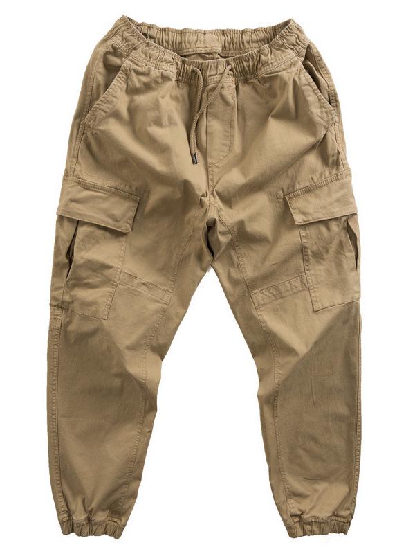 Men's Durable Work Pants, Loose Fit, Welding & Auto Repair, Large Pockets, Spring/Summer