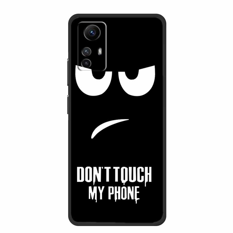 For Xiaomi Redmi Note 12S Case Cool Animals Soft Silicone TPU Phone Case for Redmi Note12S Luminous Butterfly Shockproof Fundas