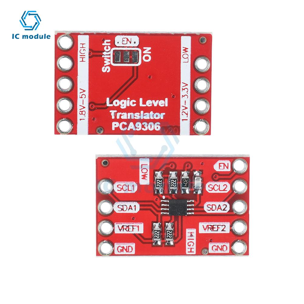 PCA9306 Dual Channel Bidirectional Voltage Level Converter Distribution Board I2C  IIC