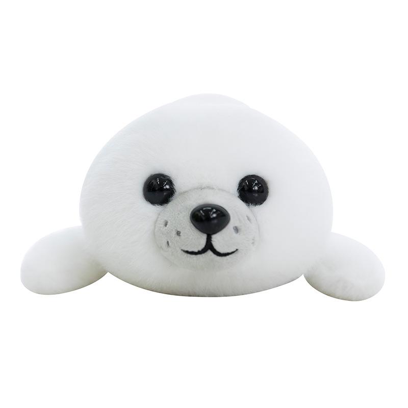 Ocean Series Black Killer Whale Plush Toys Aquarium Souvenirs Seal Palm Treasure Event Sprinkle Sharks