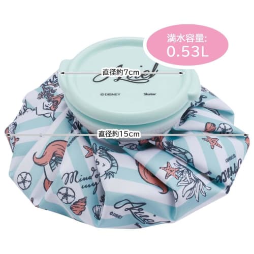 Skater Ice Bag Ice Bag S Ice Bag Hydrangea Disney Ariel 23 15cm ICB1-A