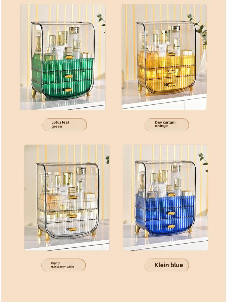 Transparent Bathroom Skincare & Cosmetics Storage Box