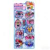New Zootopia 3D Shake Stickers Diy Nick Notebook Album Diary Handbook Decorations Cute Judy Anime Stationery For School Students