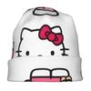 Sanrio Hello Kitty Adult Beanie Hat - Iconic Hello Kitty Face Suitable for Streetwear & Everyday Outfits, Fashionable for &, Casual Wear Accessory for
