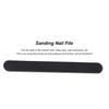 5Pcs Black Round Head Double Sided Nail File  DIY Nail Art Pretreatment Grinding