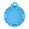 Reusable Silicone Pet Can Lid Airtight Sealing Cover Moisture Proof Fresh Keeping Cap For Dog Cat Wet Food Daily Storage Supply