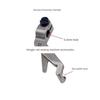 Four-Wire Sewing Machine Accessories Pegasus M700 Jack C4 Overlock Machine Bone Car Overlock Machine Presser Leg Handle Tablet