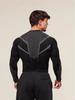 GYMSHARK Top a Manica Lunga da Corsa e Fitness - Casual, Traspirante, Vestibilità Aderente