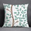 45x45cm Fresh Green Simple Geometric Pillow Cover Living Room Sofa Office Seat Car Waist Cushion   Home Decoration