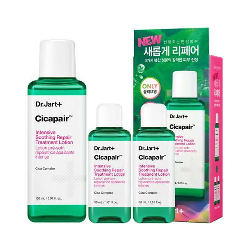 Dr. Jart Cicapair Intensive Soothing Repair Treatment Lotion Planning (150ml+30ml*2ea)
