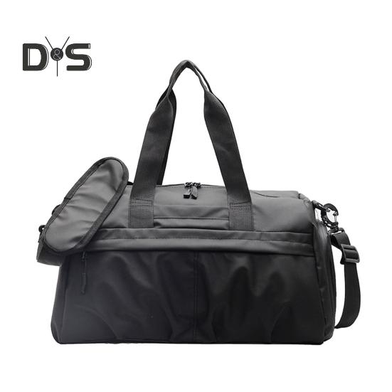 Small Duffel Bag for Sports Gym Bag with Shoe And Wet Clothes Compartment Waterproof Carry-on Travel Bag for Women And Men Weekend Getaway