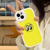 M-Moon-eyes Luxus Für IPhone 16 15 14 13 12 11 Pro Max Plus Stoßfest Leder Weiche Handyhülle