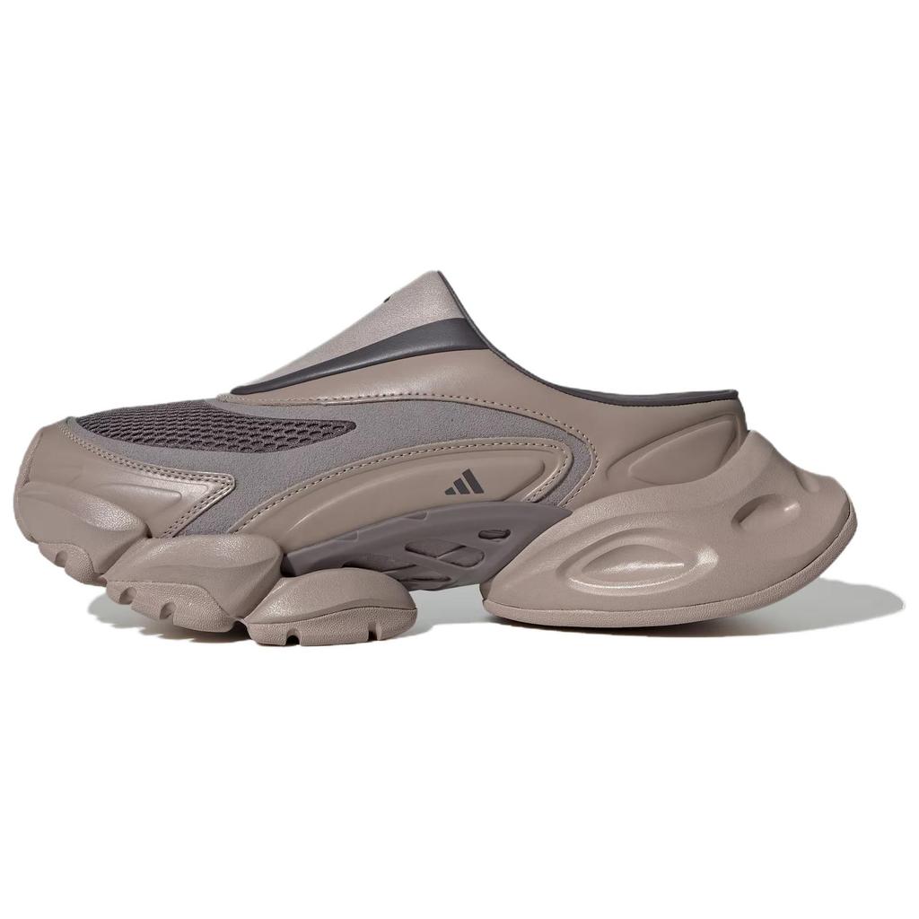 Adidas Xlg Runner Mule Comfortable Versatile Durable Low-Top Casual Shoes Unisex Casual Shoes Gray Brown KJ9048