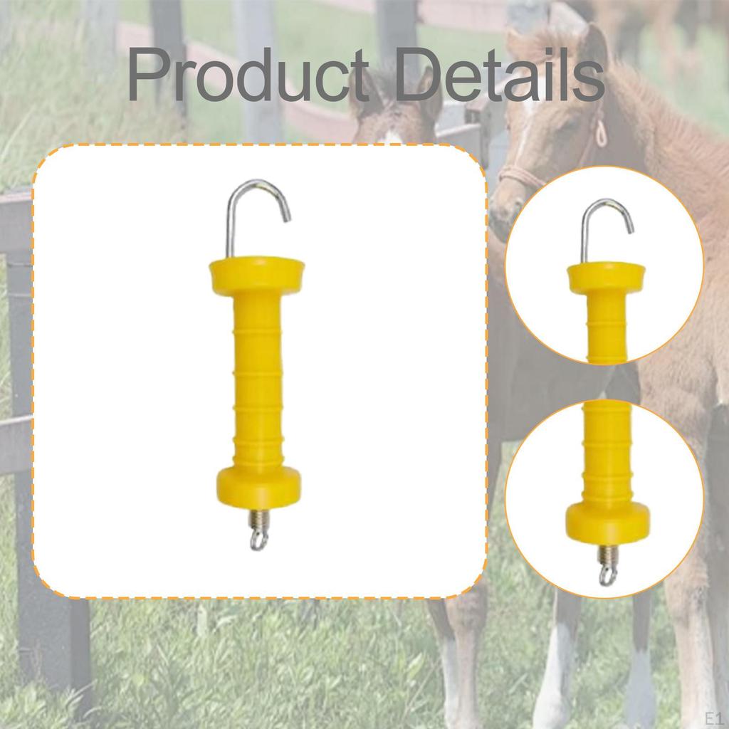 10x Electric Fence Gate Handle Insulators Heavy Duty Replace Part,Outdoor,Ranch Accessories