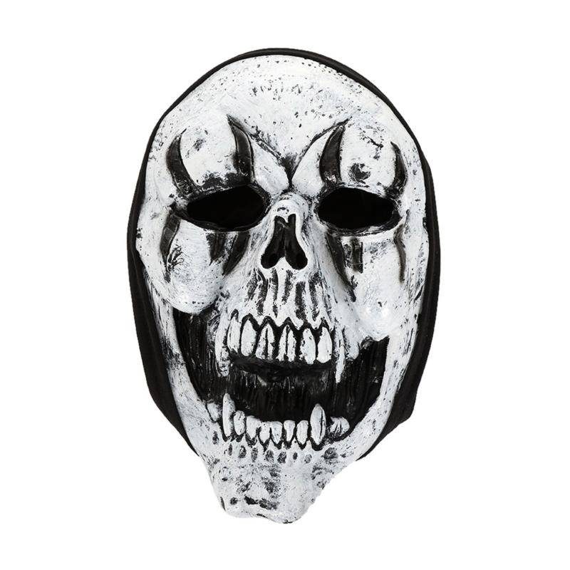 Realistic Latex Spirit Mask For Halloween Horror Parties Comfortable Breathable Design Easy To Clean