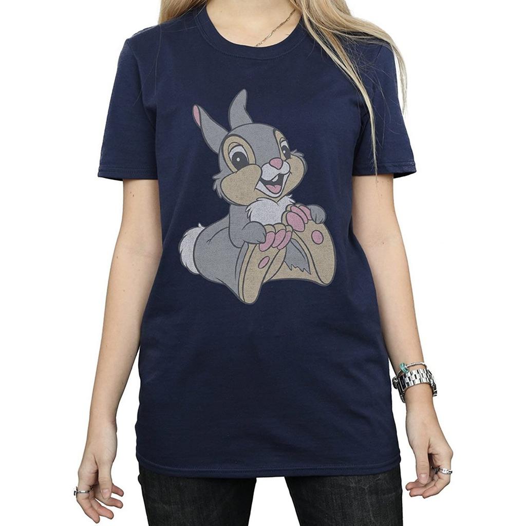 Bambi Womens/Ladies Classic Thumper Cotton Boyfriend T-Shirt