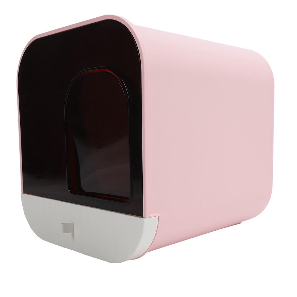 Geschlossene Katzentoilette Geruchskontrolle Groß Haubenförmige Kätzchenstreuschale Schubladenart Katzentoilette mit