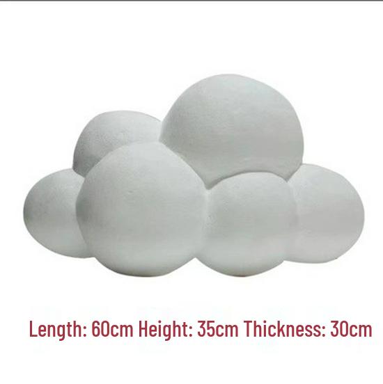 Foam Cloud Hanging Ornaments for Visual Merchandising and Store Display