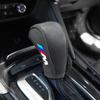 BBKV7 Suede Leather Car Shift Handle Cover Protective Accessories For BMW M Performance F20 F40 F22 F30 E90 F32 F06 F07 F46 E60 M5