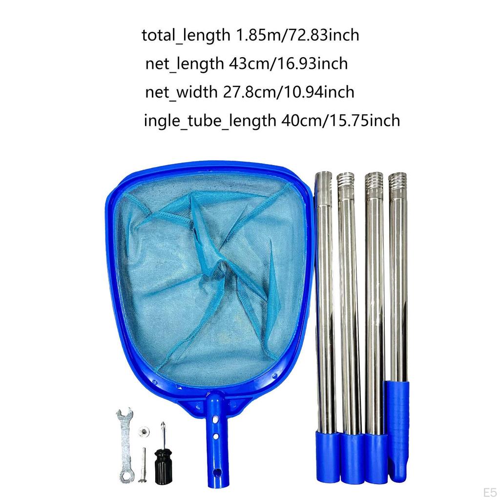 Pool Leaf Skimmer Net Cleaning Pools Durability Professional Practical Efficient Debris Pickup