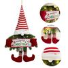 LED Noel Süslemeleri Noel Baba Cüce Kolye Işıklı Yapay Bitki Elf Bebek Süs Karikatür Yüzsüz Yaşlı Adam Bebek Kolye