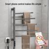 Compact Rotatable Carbon Fiber Heated Towel Rack with Drying & Sterilization