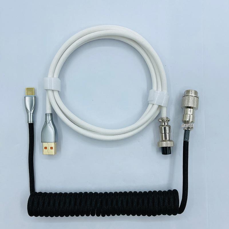 Custom USB 8K Mechanical Keyboard Cable with Magnetic Switch and Aviation Connector for Gaming