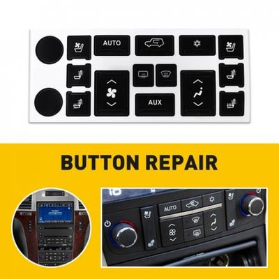 For Cadillac Escalade 07-14 AC Climate Control Button Repair Decals Durable EOA