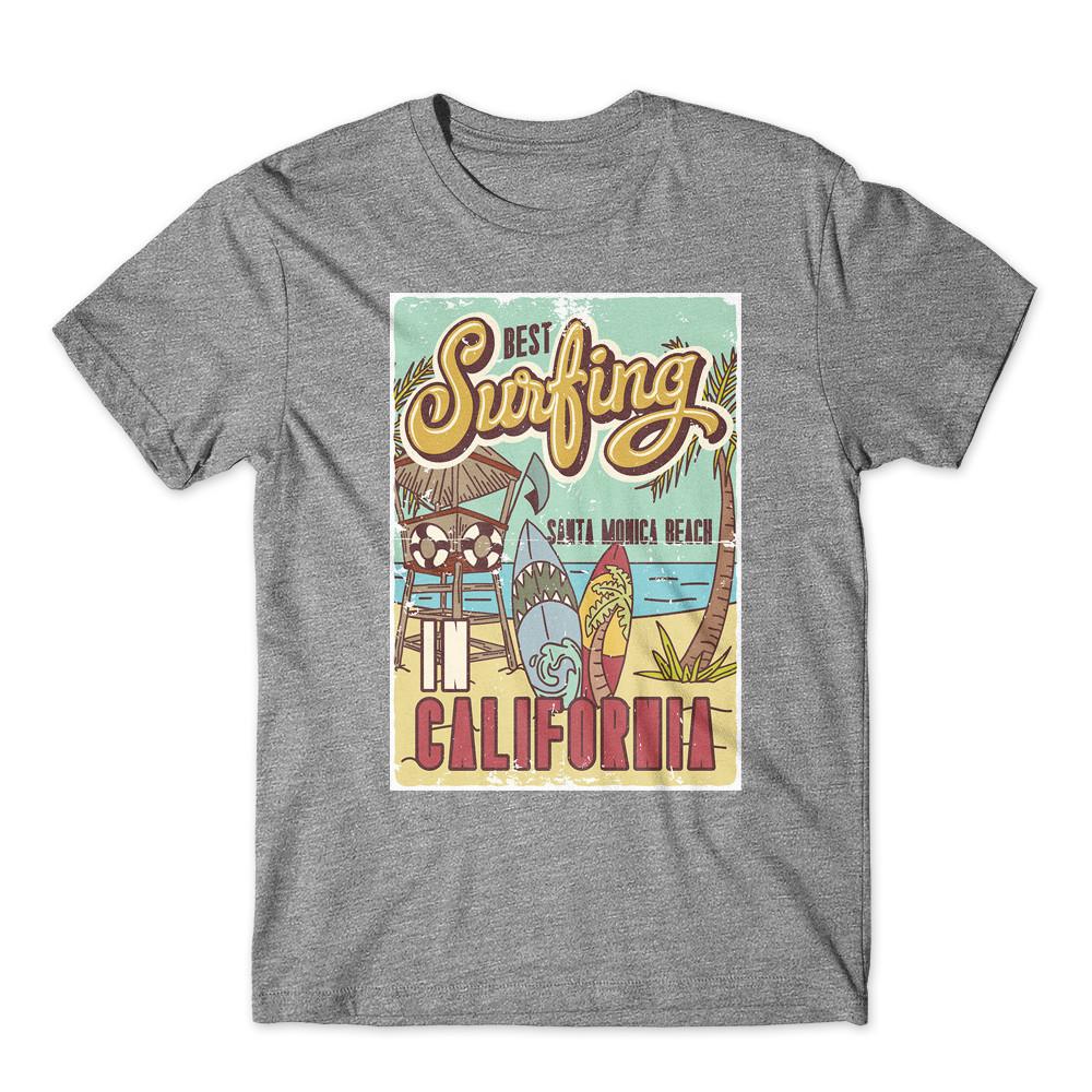 

surfing_3 T-Shirt 100% Cotton Premium Tee New S