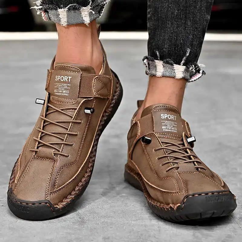 Fashion Playform Thick Bottom Men's Sneakers Luxury Mules Summer Outdoor Shoes Tenia For Men Sport Loufers Foot-wear 2025g School
