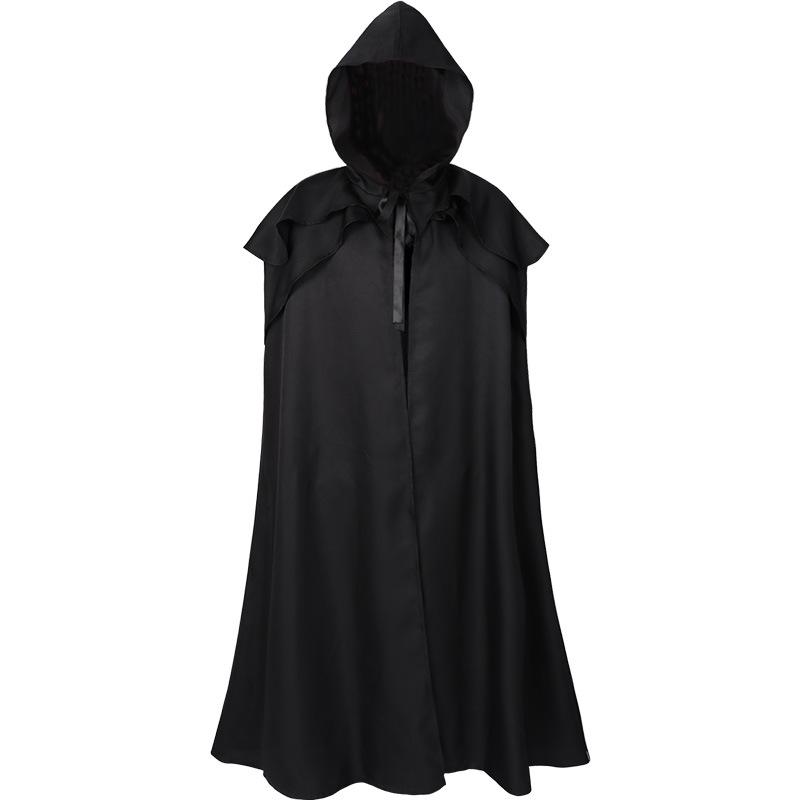 Men's Gothic Medieval Cloak - 4 Colors, Halloween Party Edition.