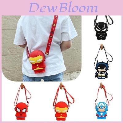 Childrens Spider Man Silicone Pocket Bag With Large Capacity And Durable Design For Girls And Boys