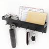 with 6 Hooks Key Holder No Punching Door Rear Shelf Tableware Hanger Key Storage Rack  Entryway