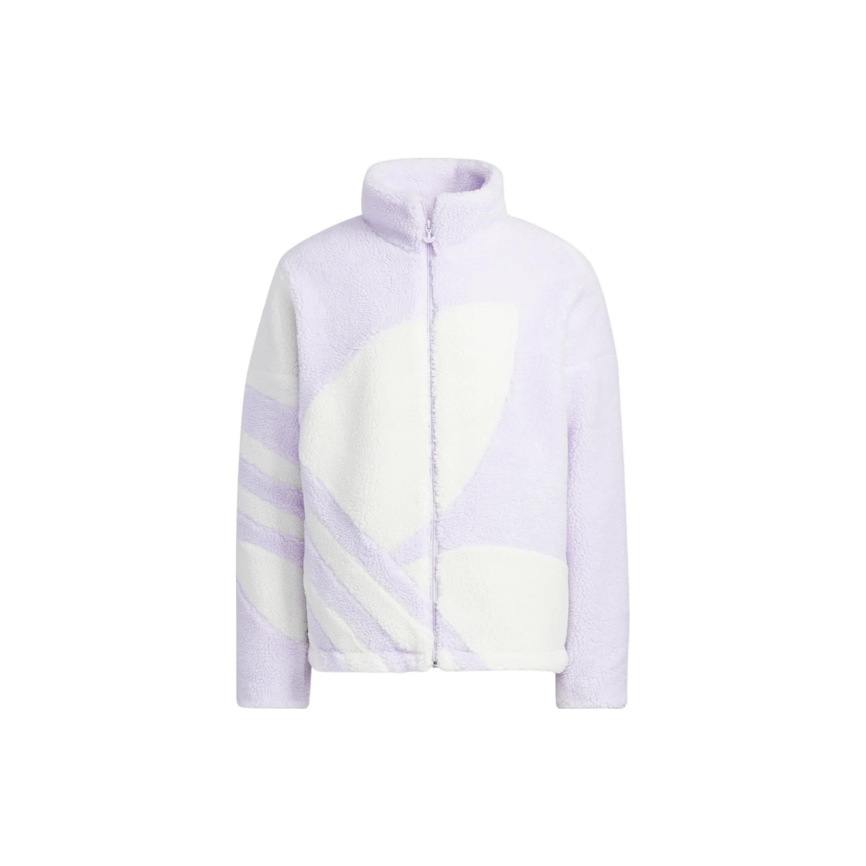 adidas originals FW22 Sherpa Jacket Tr Logo Men s HR3488 L