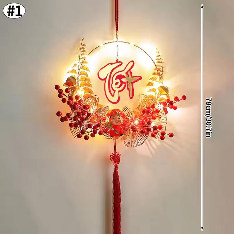 Vietnamese Spring Festival Decorations Paper Flowers Hanging Ornament 2026 New Year Home Decoraitons Room Wall Decor