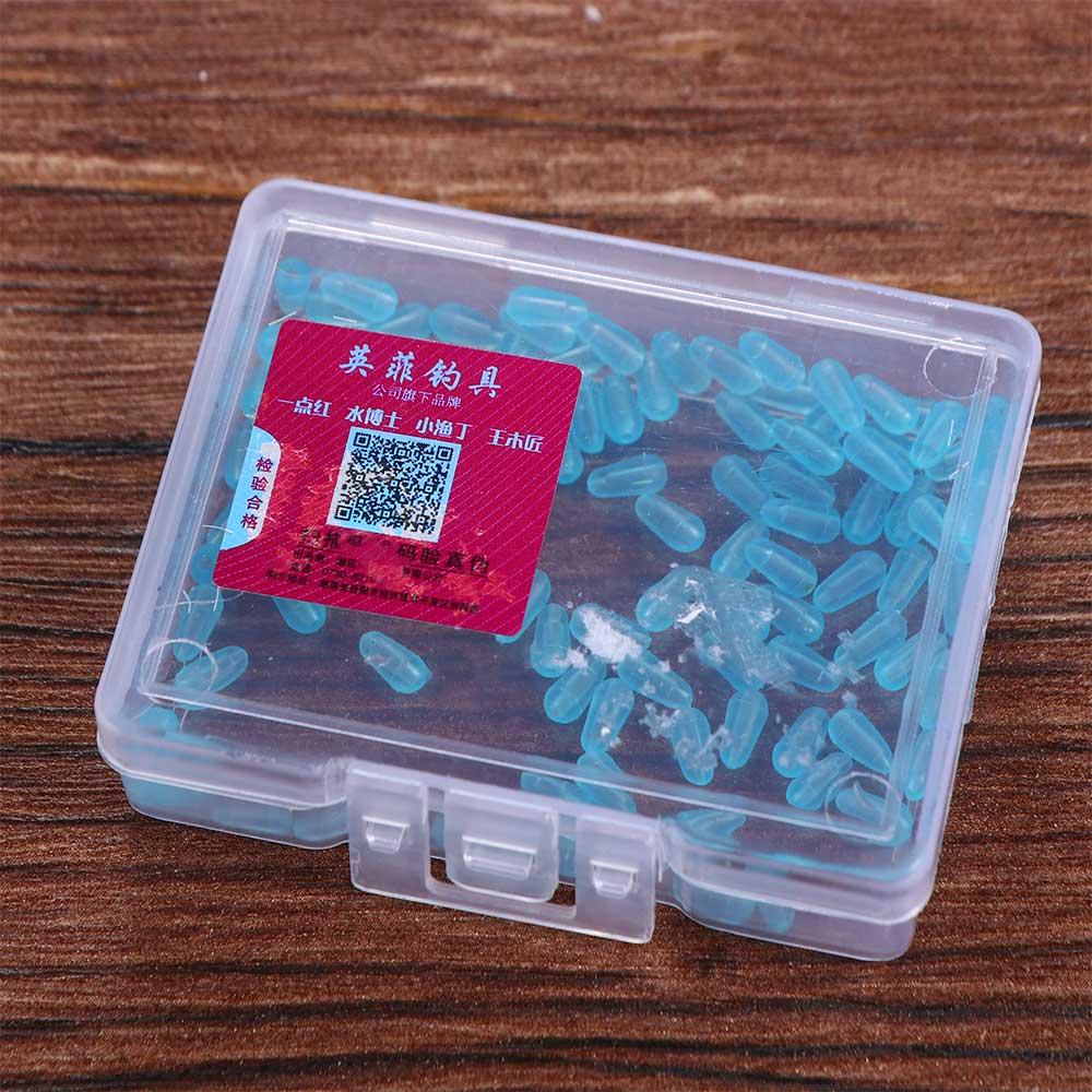Silicone Space Beans Anti-wrapped Fishing Beans Rubber Space Beans Fishing Bobber Fishing Float