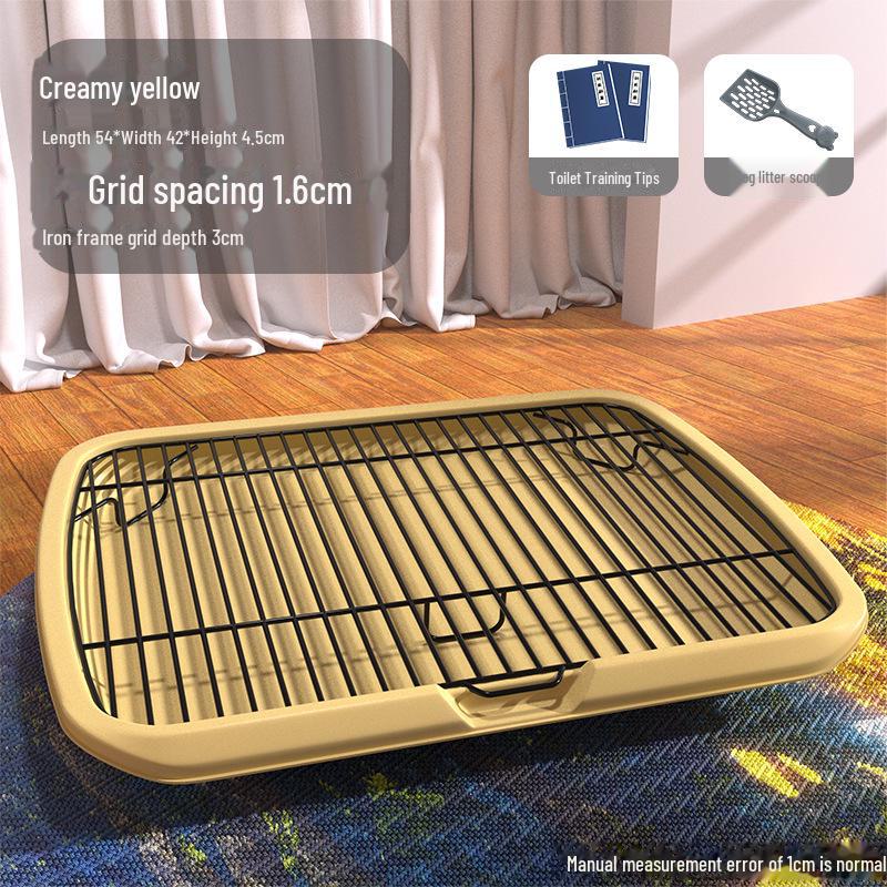 

Собачий туалет: Унітаз проти перекидання для малих та великих порід, ідеальний для цуценят та іграшкових собак